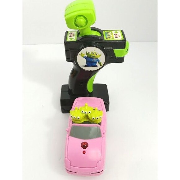 Geotrax Disney Pixar Toy Story 3 Aliens Getaway Turbo Car & Remote - Picture 2 of 7